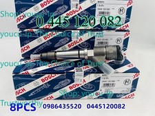 8X Bosch 0986435520 Diesel Fuel Injector For GMC LMM Duramax 2007.5-2010 6.6L US picture