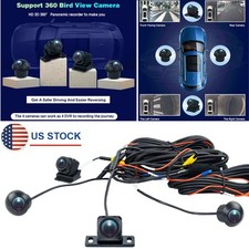 360° Seamless Bird View System 4 Camera Car Panoramic Reverse Parking Assistance picture