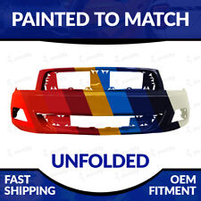 NEW Painted To Match Unfolded Front Bumper For 2010 2011 2012 Ford Mustang picture
