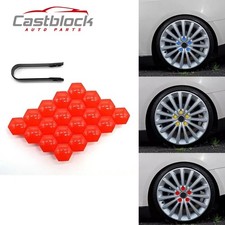 20PC Car Wheel Nut Lug Cover Hub Screw Caps Bolt Rims Tire With Tool Universal picture
