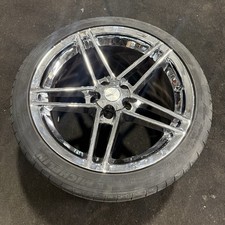 06-13 Chevy Corvette Z06 19x12 ET 59 Rear Wheel Chrome C6 5x120.65 picture