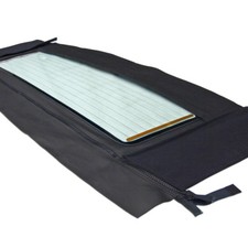 Saab 900 1986-1994 Convertible Top Window,  Black Cloth picture