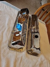 1965-1966 352 390 Chrome Valve Covers Fairlane-Comet-Cyclone-Galaxie GT/GTA/XL picture