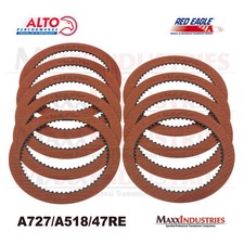 Alto A727 A518 Red Eagle Friction Clutch Set 9 pcs Heavy Duty 028742 028742A15 picture