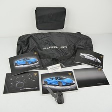 2016 Lamborghini Huracan -KEY FOB- LP 610-4 Spyder Owners Manual Set Black OEM picture