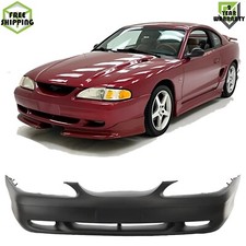 Front Bumper Cover Primed Plastic For 1994-1998 Ford Mustang picture