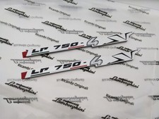 Lamborghini Aventador LP750-4 SV Roadster Decorative Emblem Set 470854499B picture