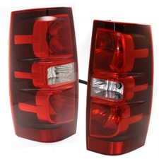 2007-2014 Chevrolet Suburban Tahoe Halogen 2pc Taillight Set GM2800196 GM2801196 picture