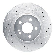 For Mercedes-Benz GLS580 20-26 Brake Rotor DFC Premium Drilled & Slotted Rear picture