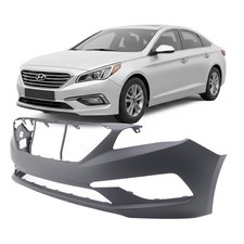 2015-2017 Hyundai Sonata 86511C2000 Primed Front Bumper Cover HY1000205 picture
