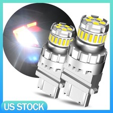 2PCS 3157/3156/3056/3456/4156 LED Backup Reverse Light Bulb White Ultra Bright picture