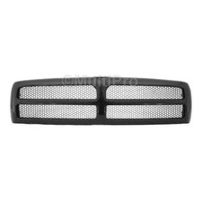 Matte-Black Front Grille Fits 1994-1998 Dodge RAM 1500 Sport 68031295AA picture