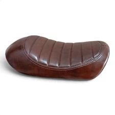 Brown Cafe Racer Custom Seat for Honda Monkey 125 Z125 Low Profile picture