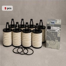Set of 9 Oil Filter Kit HU7025Z Fits Mercedes C350 E350 ML350 GLK350 2761800009 picture