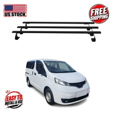 NISSAN NV200 2009-2020 VAN M20 Heavy Duty Cross Bar 3 Pcs. (Black) Steel picture