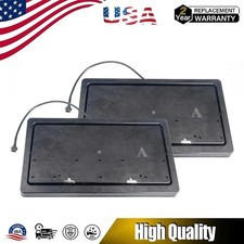 2PCS Car Front+Rear Plate Frame Holder Wireless Remote US Standard For Car Shows picture