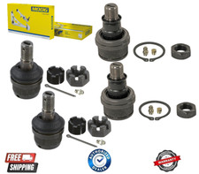 MOOG K8194T K8195T Front Upper Lower Suspension Ball Joints Kit 4pc 4WD PREMIUM picture