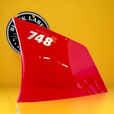 Genuine Ducati 748 02-04 LH Mid Panel Plastic Fairing Red Refurbished 4801B611AB picture