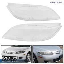 Headlight Replacement Lens Clear Fit For 2003-2008 Mazda 6 Left & Right picture