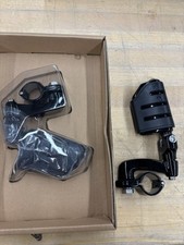 Kuryakyn Longhorn Trident Offset Highway Pegs With 1-1/4 in Clamps Black picture