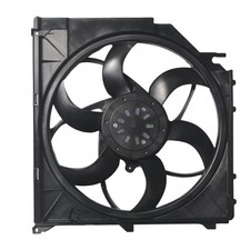 Radiator Condenser Cooling Fan For 2004-2011 BMW X3 E83 2.5L 3.0L 17113452509 picture