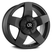 RTX THUNDER Wheels 17x8 (10, 8x180, 125) Black Rims Set of 4 picture