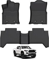 For 2018-2023 Toyota Tacoma Double Cab Floor Mats Liners 3D TPE All Weather  picture