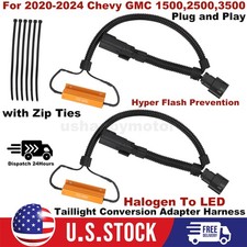 For 2019-2023 Silverado Sierra 1500 Halogen to LED Tail Light Conversion Harness picture