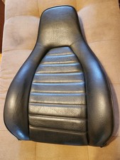 1982-1985 Porsche 944 924S Passenger Seat Back - Black Vinyl - Nice  picture