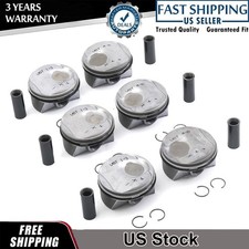 6Pcs Pistons & Rings Set Φ96mm For Porsche Macan Panamera S 4S 3.0T V6 970 95B picture