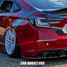 White Rear Bumper Reflector Light For 2018-2022 Honda Accord Dynamic Turn Signal picture