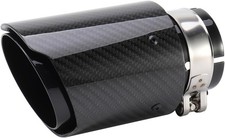 New Bolt On Carbon Fiber Exhaust Tip 2.25