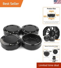 Durable ABS Plastic Wheel Center Caps for Mayhem Wheels - 5.1in Outer Diameter picture