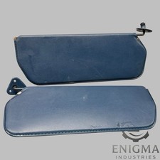 1973-1987 Chevy GMC C10 K10 K20 C30 Blue Sun Visor Set OEM Pair Squarebody 41260 picture