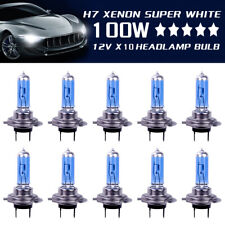 10pcs H7 Headlight bulbs Xenon Optic Halogen Lamps Super White 12V 100W 6000K* picture