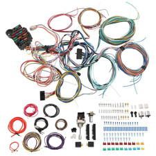 Universal 22 Circuit Wiring Harness Street Hot Rat Rod Custom Wire Kit XL WIRES picture