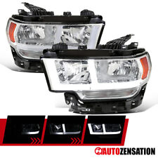 Fit 2019-2024 Dodge Ram 2500 3500 Headlights Lamps Dynamic LED Bar Pair 19-24 picture