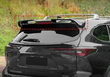 1PC Rear Trail Spoiler Rear Wing Fits For Highlander 2021-2024 ABS Plastic Black picture