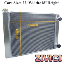 5 ROW ALUMINUM RACING UNIVERSAL Core Size: 22