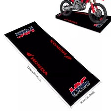 HRC Racing Garage Mat For Honda Pit Workshop TPR Heavy Duty Antislip Rug picture