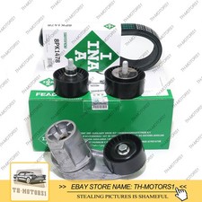 OEM 4PCS Belt Tensioner Pulley Kit For BMW F01 F10 F30 335i 535i N55 11288604266 picture