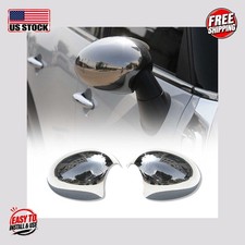 MINI CLUBMAN R55 2007-2014 Mirror Cover S.Steel Gloss Silver 2 Pcs picture