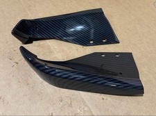 For Corvette C7 Z51 Stingray 14-19 Carbon Rear Bumper Side Corner Splitter Apron picture