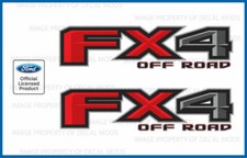 set of 2: Ford F250 F350 FX4 Off Road Decals F offroad Stickers bed Side FH5A0 picture