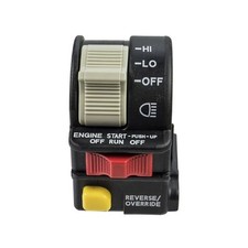 Polaris OEM Hi/Lo/Off (Rev/Or) Left Handlebar Switch, 4010262 picture