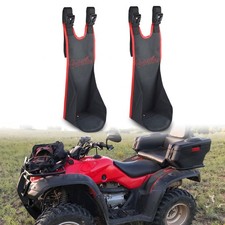 Universal Adjustable ATV Rear Passenger Foot Rest Pegs - Heavy Duty Foldable Acc picture
