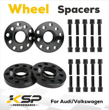 15MM + 20MM 5x100/5x112 Complete Set of Hub Centric Wheel Spacers For Audi A6 CC picture