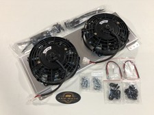 Dual Fan and Shroud Kit for Tru-Cool 40k, Huron Speed, Derale 9500 - MADE IN USA picture