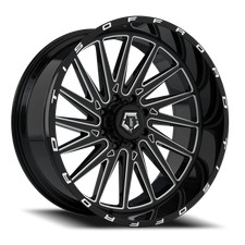1 TIS 20x10 6X135 / 6X5.50 -19 547BM Gloss Black Milled Wheel Rim picture