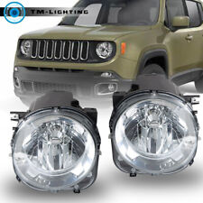 For 2015-2018 Jeep Renegade Pair Projector Headlights Halogen Right&Left Side picture